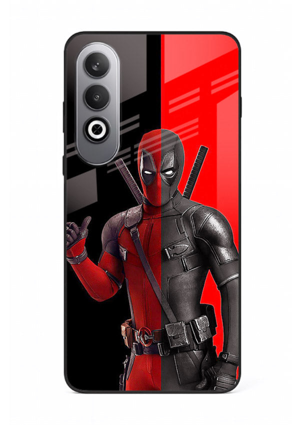 Deadpool Split Red Black cover for OnePlus Nord CE4