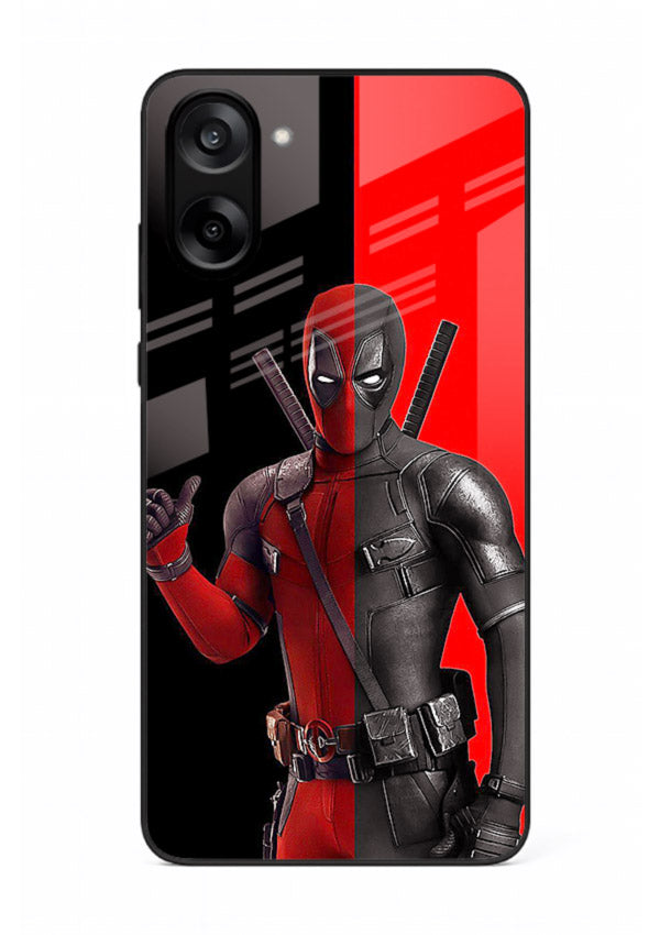 Deadpool Split Red Black cover for OnePlus Nord CE5