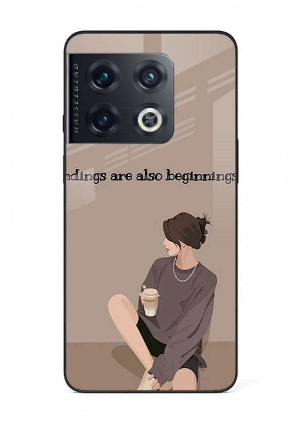 Ending Beginnings Boy aesthetic artwork OnePlus 10 Pro glass back cover