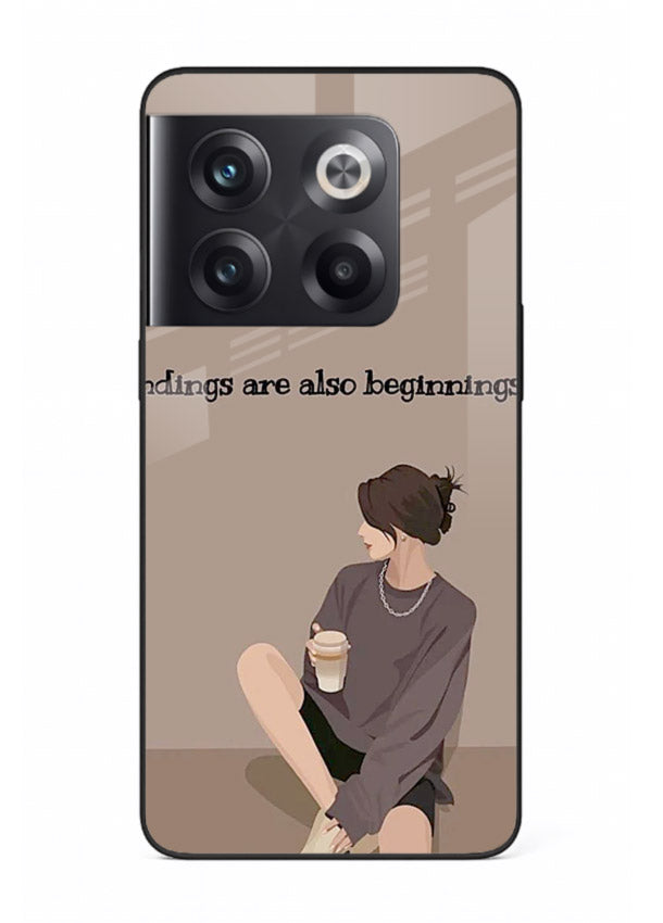 Ending Beginnings Boy aesthetic artwork OnePlus 10T glass back cover