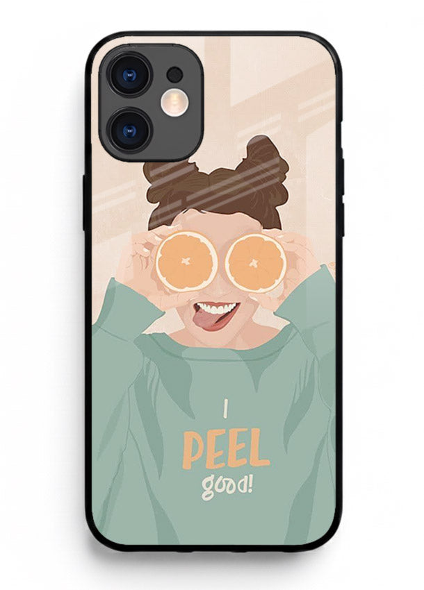 Feel Good Hoodie soft aesthetic artwork iphone 12 glass back cover