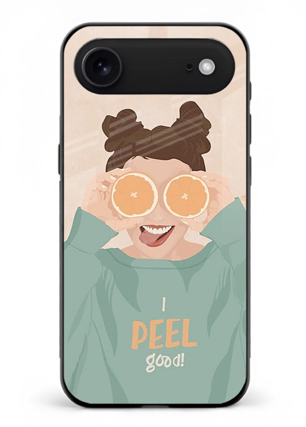 Feel Good Hoodie soft aesthetic artwork iphone 17 air glass back cover