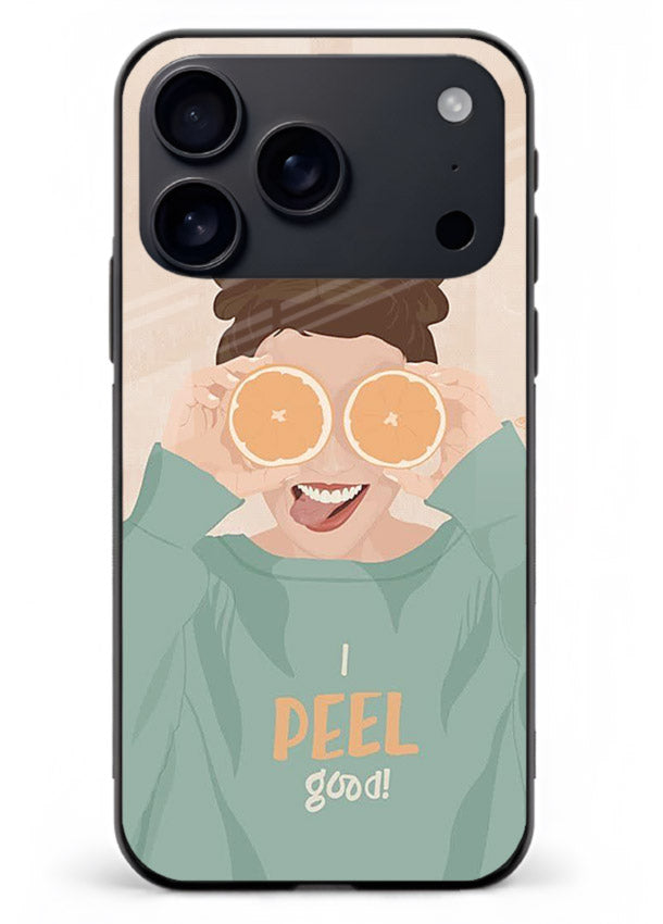 Feel Good Hoodie soft aesthetic artwork iphone 18 pro max glass back cover