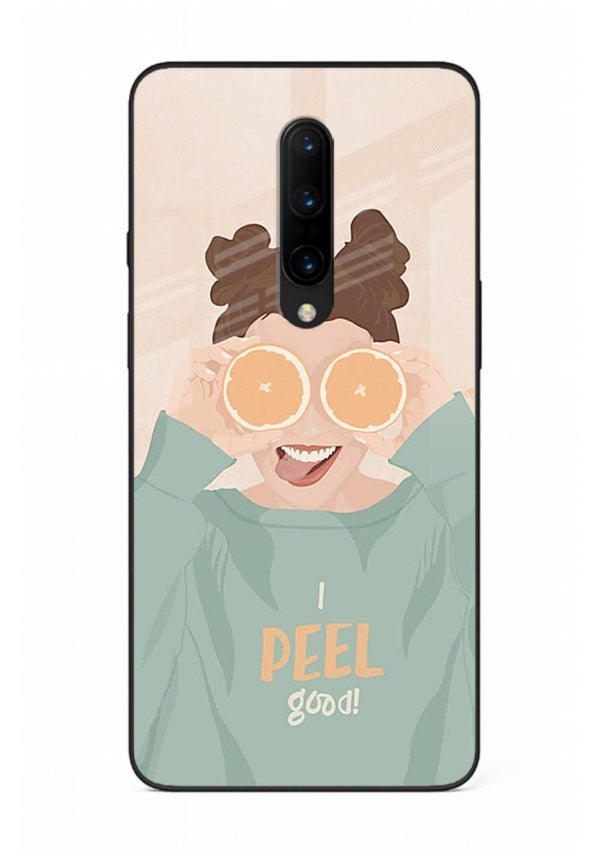 Feel Good Hoodie soft aesthetic artwork OnePlus 7 Pro glass back cover