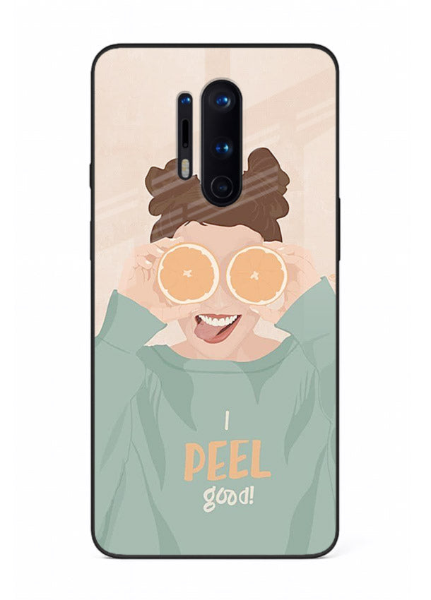 Feel Good Hoodie soft aesthetic artwork OnePlus 8 Pro glass back cover