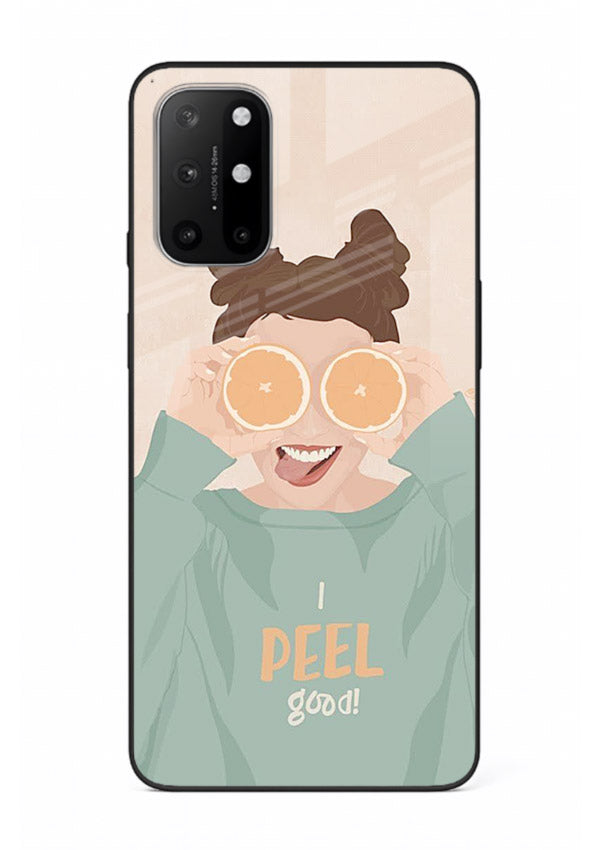 Feel Good Hoodie soft aesthetic artwork OnePlus 8T glass back cover