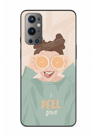 Feel Good Hoodie soft aesthetic artwork OnePlus 9 glass back cover