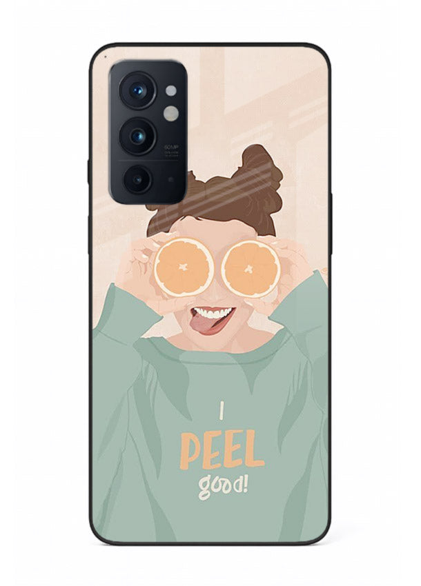 Feel Good Hoodie soft aesthetic artwork OnePlus 9RT glass back cover