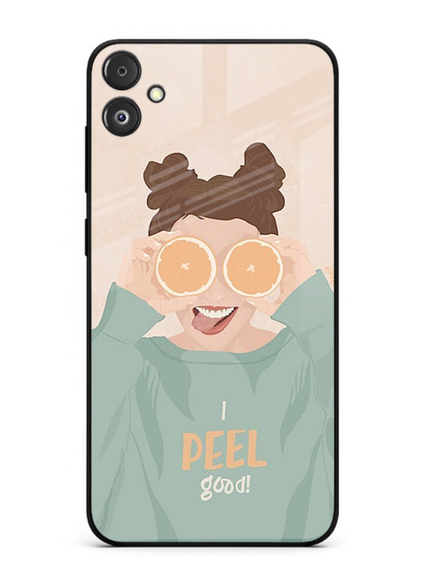 Feel Good Hoodie soft aesthetic artwork Samsung F14 5G glass back cover