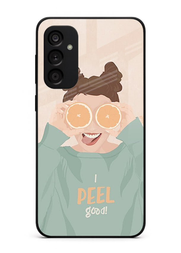 Feel Good Hoodie soft aesthetic artwork Samsung F54 5G glass back cover