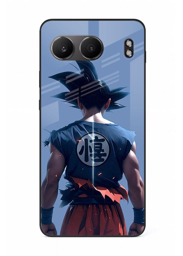goku back view calm anime art OnePlus Nord 4 glass cover sunset inspired dbz case