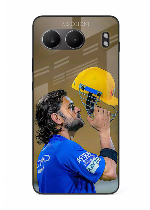 Cricket celebration artwork printed on premium tempered glass OnePlus Nord 4 back cover