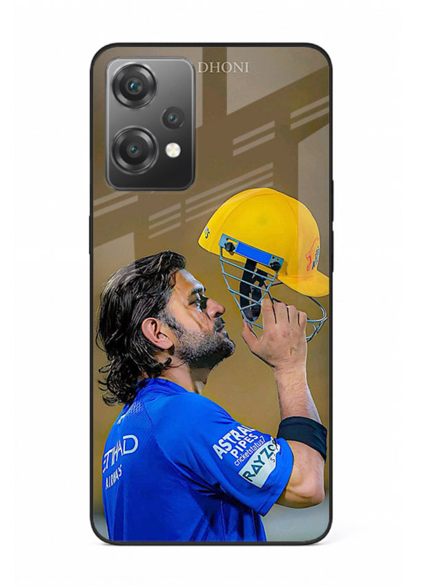 Cricket celebration artwork printed on premium tempered glass OnePlus Nord CE2 Lite 5G back cover