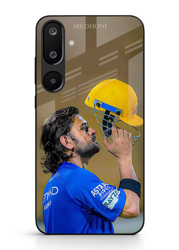Cricket celebration artwork printed on premium tempered glass Samsung M16 5G back cover