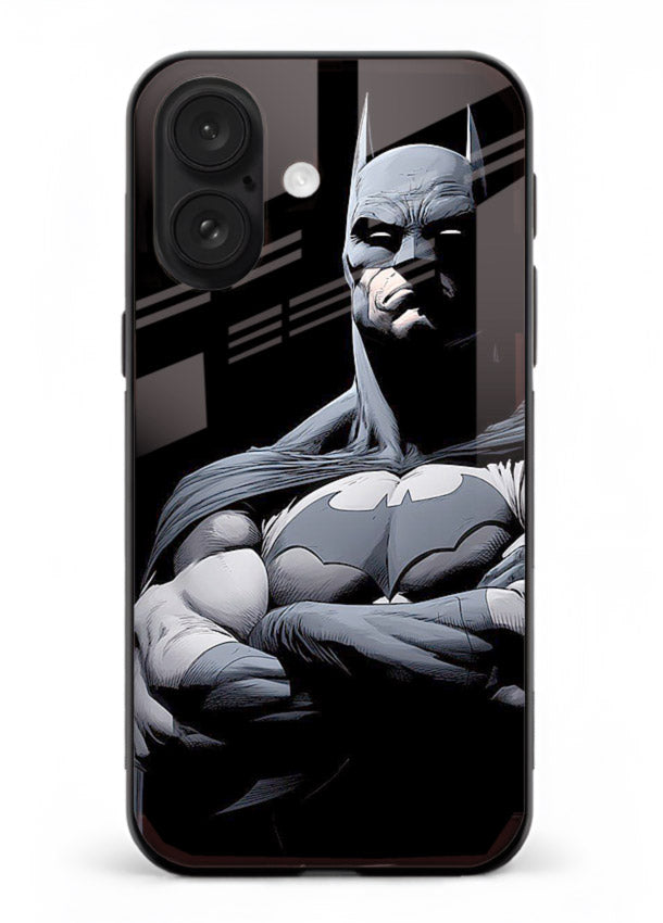 Gotham Shadow Batman silhouette cover for Apple iPhone 16