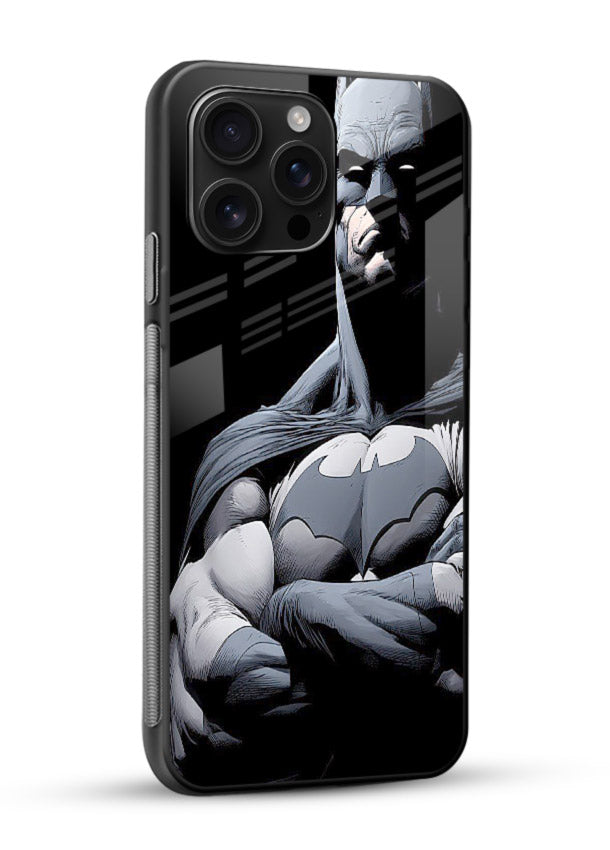 Gotham Shadow Batman Glass Back Cover
