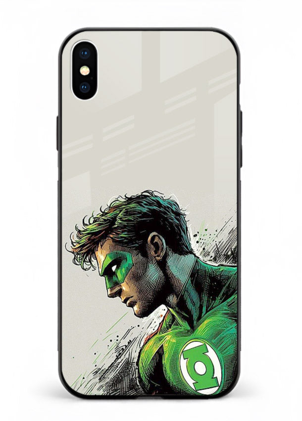 Green Lantern Willpower Force cover for Apple iPhone XS Max