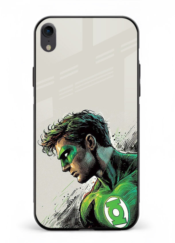 Green Lantern Willpower Force cover for Apple iPhone XR