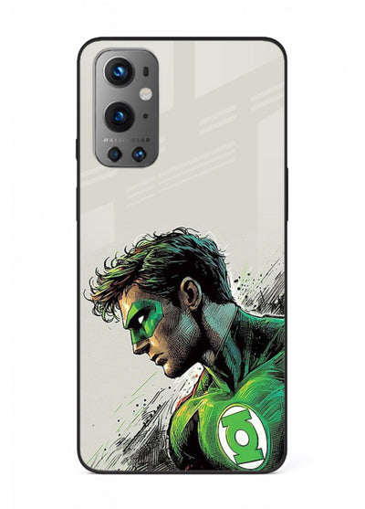 Green Lantern Willpower Force cover for OnePlus 9