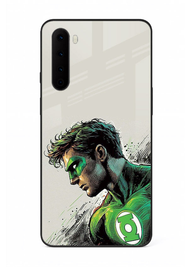 Green Lantern Willpower Force cover for OnePlus Nord