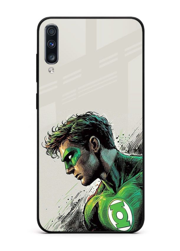 Green Lantern Willpower Force cover for Samsung A70