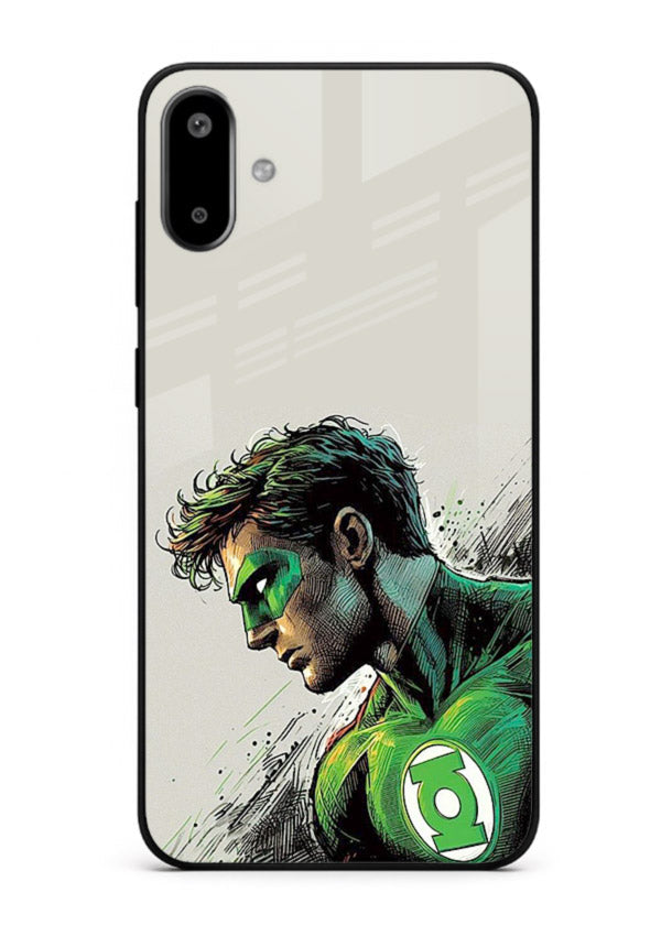 Green Lantern Willpower Force cover for Samsung F06 5G