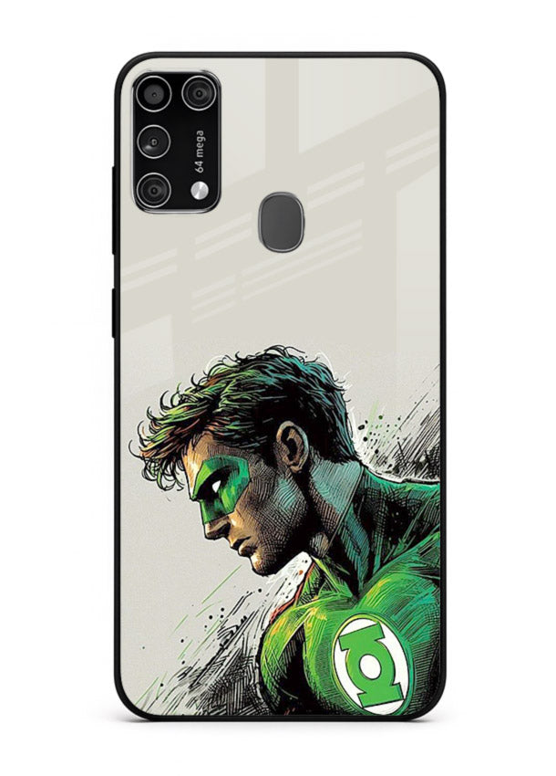 Green Lantern Willpower Force cover for Samsung M31 Prime