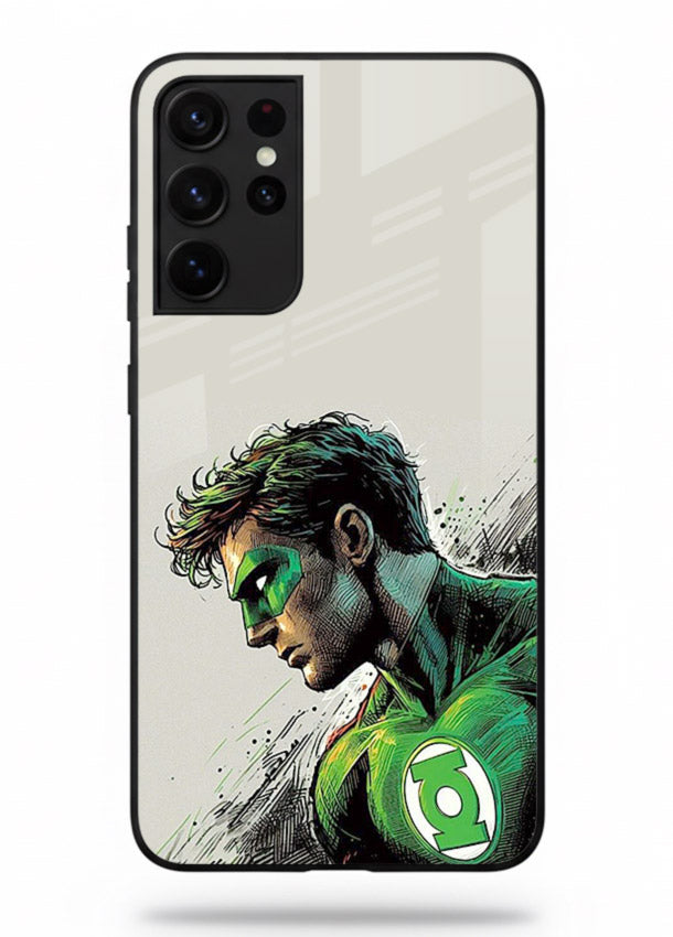 Green Lantern Willpower Force cover for Samsung S21 Ultra
