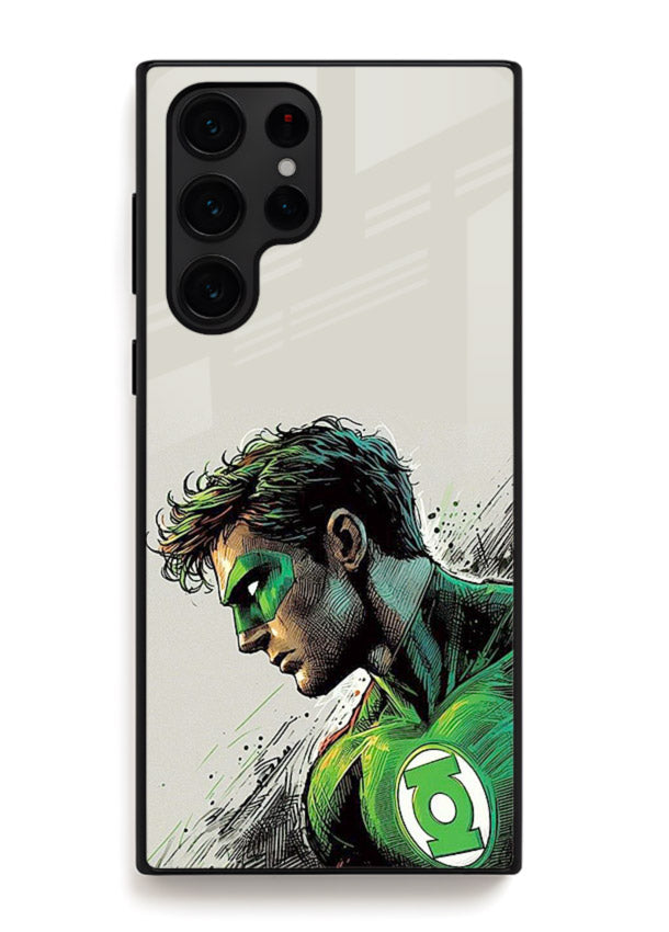 Green Lantern Willpower Force cover for Samsung S23 Ultra