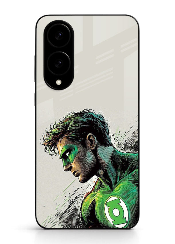 Green Lantern Willpower Force cover for Samsung S25 Edge