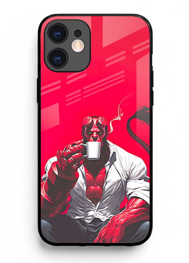 Hellboy Vigilante red comic cover for Apple iPhone 12