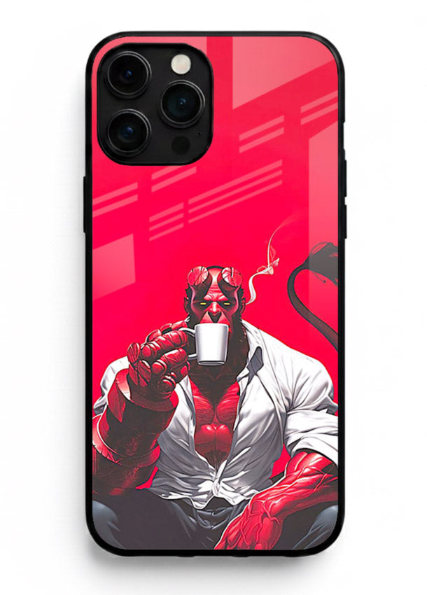 Hellboy Vigilante red comic cover for Apple iPhone 15 Pro Max