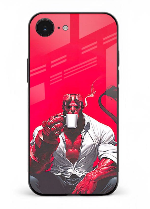 Hellboy Vigilante red comic cover for Apple iPhone 16E