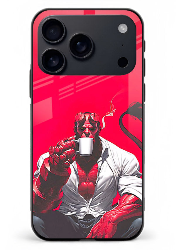 Hellboy Vigilante red comic cover for Apple iPhone 18 Pro Max