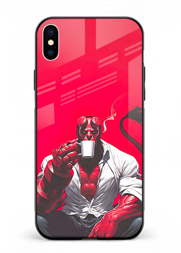 Hellboy Vigilante red comic cover for Apple iPhone XS Max