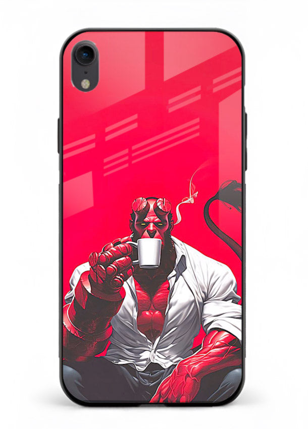 Hellboy Vigilante red comic cover for Apple iPhone XR