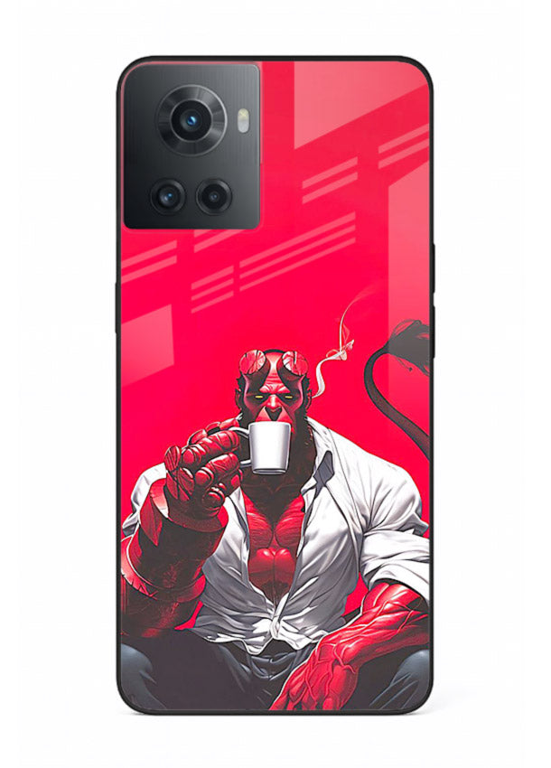 Hellboy Vigilante red comic cover for OnePlus 10R