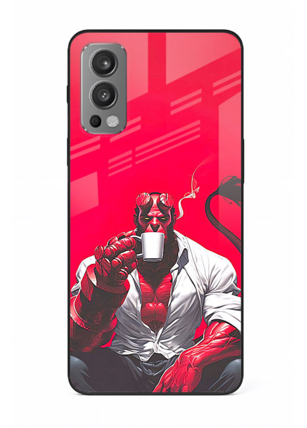 Hellboy Vigilante red comic cover for OnePlus Nord 2