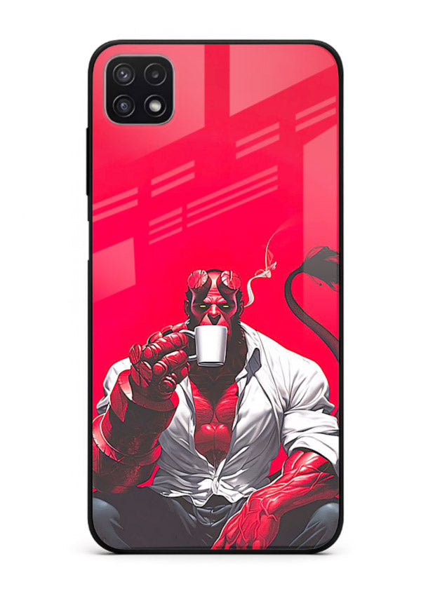 Hellboy Vigilante red comic cover for Samsung A22 5G