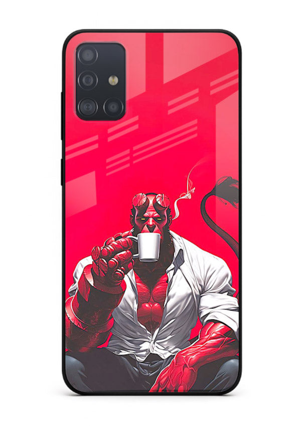 Hellboy Vigilante red comic cover for Samsung A51