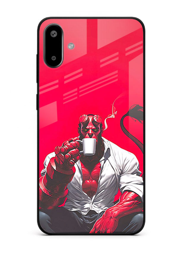 Hellboy Vigilante red comic cover for Samsung F06 5G