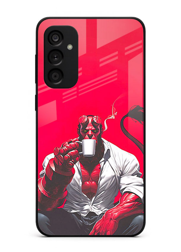 Hellboy Vigilante red comic cover for Samsung F54 5G