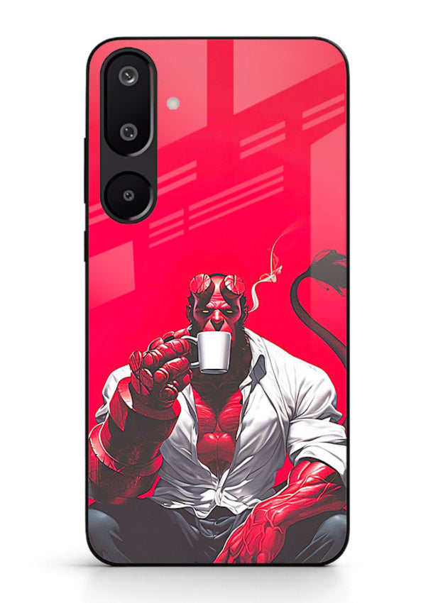 Hellboy Vigilante red comic cover for Samsung F16 5G