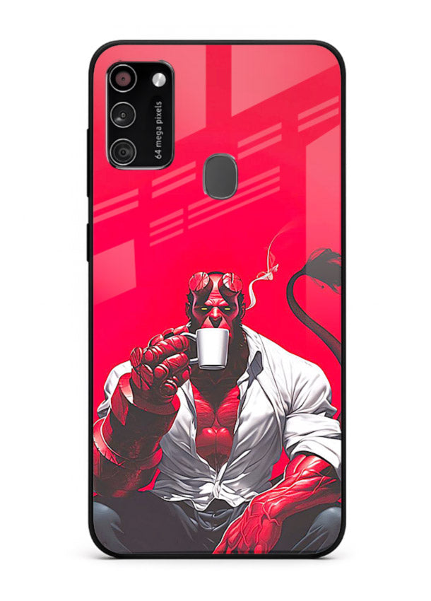 Hellboy Vigilante red comic cover for Samsung M30s
