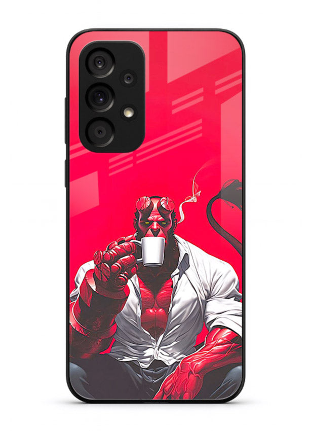 Hellboy Vigilante red comic cover for Samsung A53 5G