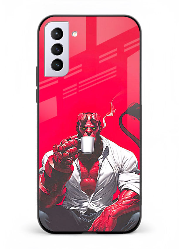 Hellboy Vigilante red comic cover for Samsung S21 FE