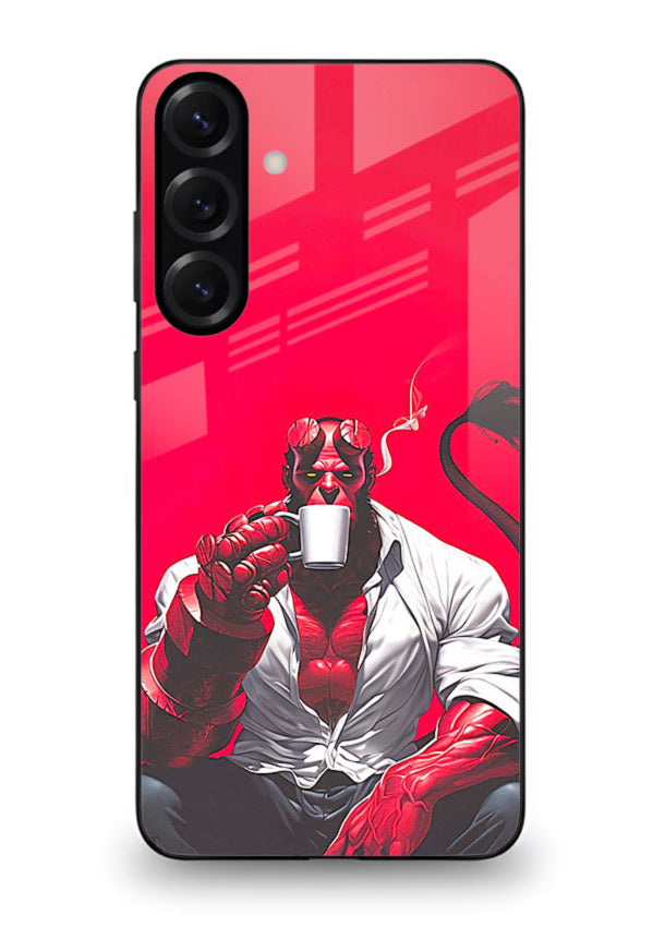 Hellboy Vigilante red comic cover for Samsung S23 FE