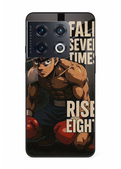 ippo punch boxing anime art OnePlus 10 Pro glass cover fighting pose strong case