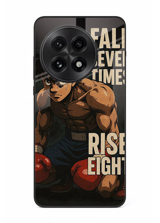 ippo punch boxing anime art OnePlus 13R glass cover fighting pose strong case