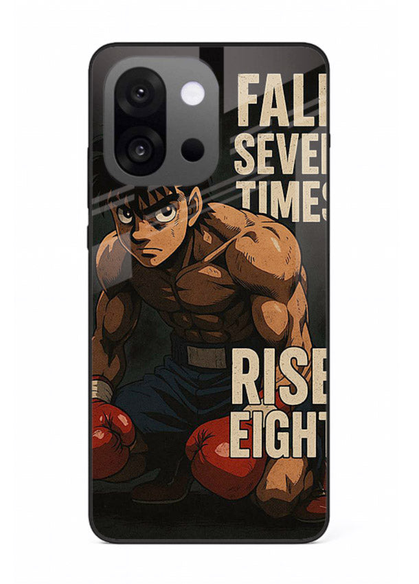 ippo punch boxing anime art OnePlus 13s glass cover fighting pose strong case